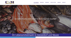 Desktop Screenshot of c-m-markt.com